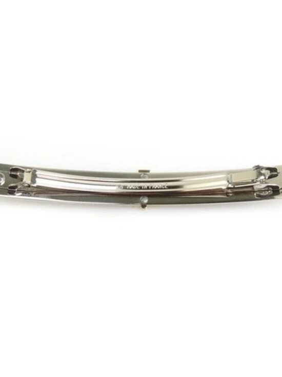 Auth HERMES Barrette Hair Clip Silver/Gold/Off White Metal/Enamel - e61535g main image 5